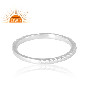 Bague en argent sterling 925, design tendance, vente rapide, bijoux sur mesure pour femmes, cadeau pour elle. - Product Image 4