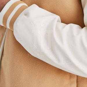 Veste d'hiver sur mesure pour homme, style Letterman, col montant, logo frontal, écologique, respirante, séchage rapide, qualité supérieure pour l'automne - Product Image 4