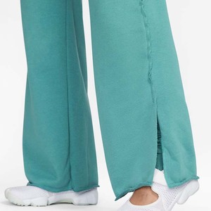 Women's High <b>Waist</b> Wide Fleece Pants Solid Color Loose Fit Full Length Casual <b>Trousers</b> With Pockets <b>Elastic</b> <b>Waist</b> - Product Image 6