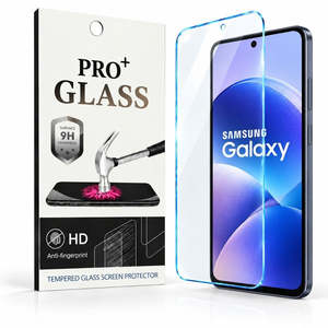 Protector de Pantalla de Vidrio Templado Transparente con Pegamento Completo para Samsung Galaxy A52 (Empaque de Cartón) - Product Image 1