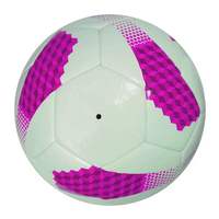 Nouveau ballon de football en caoutchouc de haute qualité, personnalisé, pour intérieur ou extérieur, surface lisse, prix réduit
