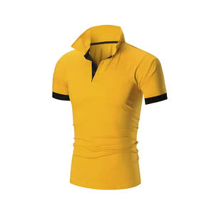 เสื้อโปโลแขนสั้นของผู้ชายเสื้อโปโลแขนสั้นผลิตตามสั่งสไตล์ใหม่ - Product Image 2