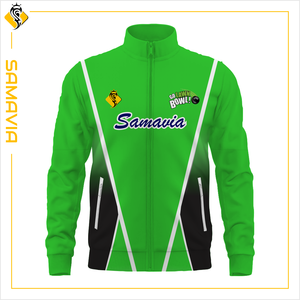 Chaqueta de cuencos de césped de ropa deportiva personalizable de alta calidad con impresión por sublimación Calidad OEM/ODM del fabricante - Product Image 1