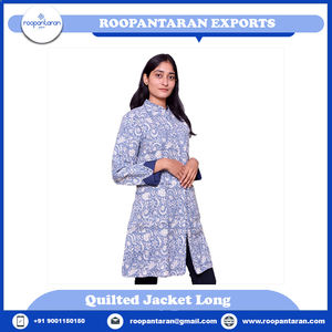 Chaqueta Acolchada de Algodón de Primera Calidad, Estampada a Mano, con Capa Interior de Algodón Suave, Chaquetas Acolchadas para Mujer al Precio Más Bajo - Product Image 2