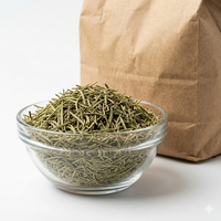 Feuilles de romarin séchées 100 % naturelles de qualité supérieure, vertes, en vrac, durée de conservation de 24 mois, usage culinaire, marque Al Nada, MOQ 10 tonnes, personnalisable