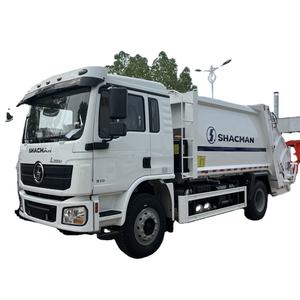 4 2 Rear Loader Garbage <b>Compactor</b> Truck Manual Diesel Refuse Truck with Trash <b>Bin</b> Euro 4 Emission USA Market Option - Product Image 1