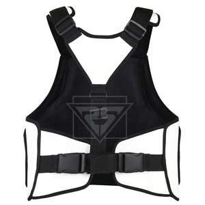 Almohadilla de pecho de boxeo de cuero con logotipo personalizado de alta calidad Muay Thai Chest de Rukhmal Sports - Product Image 3