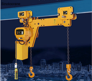 Sinoko 500kg-10 Ton Hook <span class=keywords><strong>Type</strong></span> Electric Chain <span class=keywords><strong>Hoist</strong></span> 220v-380v Lift dengan Troli untuk Konstruksi - Product Image 3