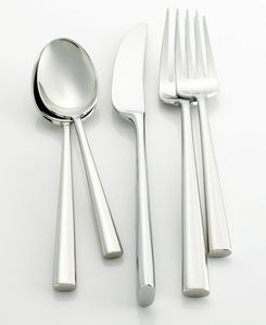 Ensemble de couverts en métal tendance, parfait pour la décoration de table moderne, les rassemblements, les restaurants, les cafés, les hôtels et les célébrations - Product Image 3