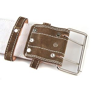Weightlifting <b>Back</b> <b>Support</b> Belt Leather & Suede Single/Double Prong Professional Powerlifting Belt Custom OEM Wholesale - Product Image 3