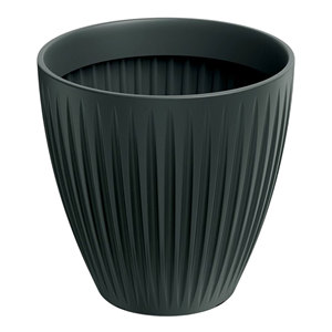 Maceta Redonda Latia MIDL 60x58 Antracita - Product Image 1