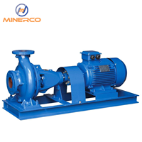 Pompa Hisap Horizontal Baja Tahan Karat Industri Minerco dengan Motor IE3 untuk Aplikasi Pertambangan, Metalurgi, dan Air Limbah
