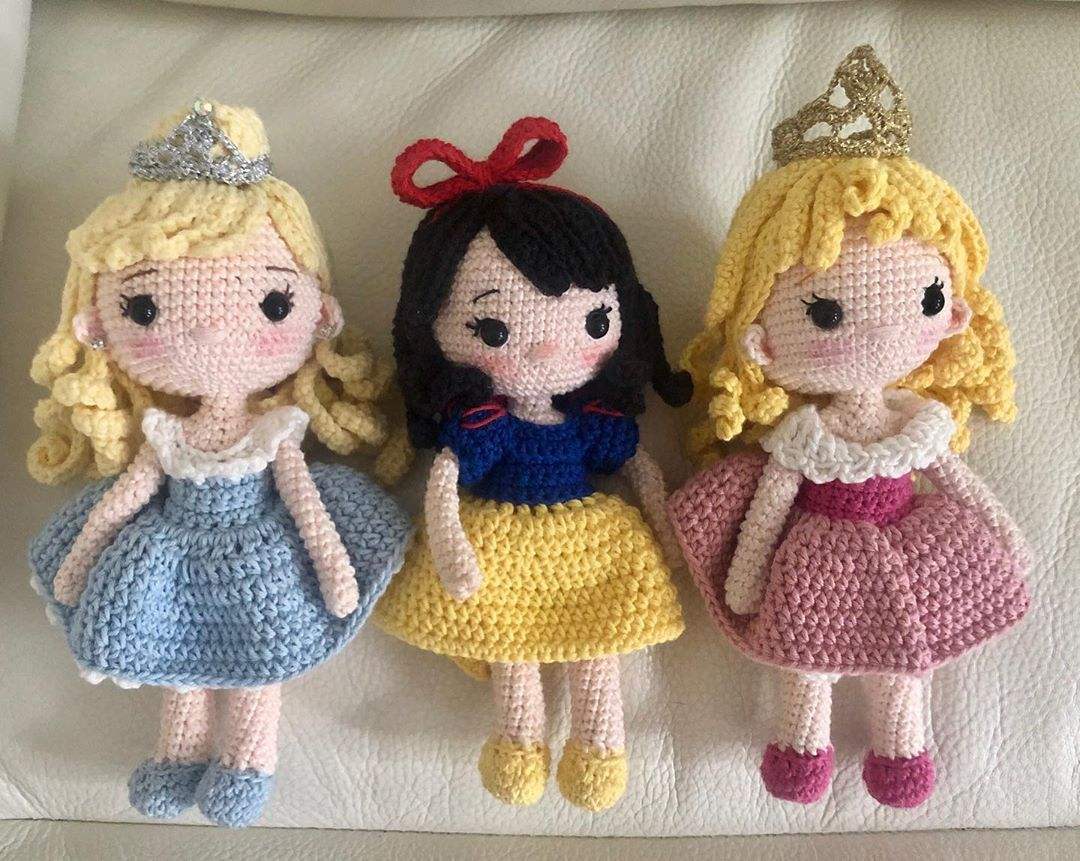 Bella Durmiente Amigurumis Princesas Disney Patrones Amigurumi