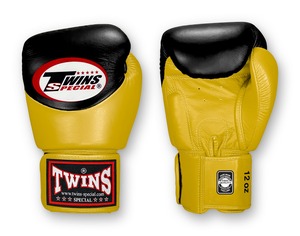 Gants de boxe personnalisés pour jumeaux, double couleur, dernier design, gants de boxe d'entraînement pour le sparring, gants de boxe en cuir de qualité supérieure - Product Image 2