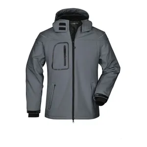 Veste softshell d'hiver personnalisée pour homme, accessoires pour sports d'hiver - Product Image 5