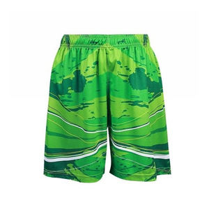 Meilleur fabricant fournisseur en gros Shorts décontractés pour hommes personnalisés entièrement imprimés par sublimation 100% polyester Service OEM Respirant - Product Image 1