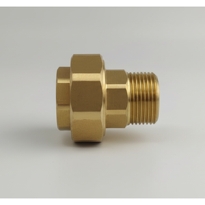 Union en laiton pour raccords de tuyauterie connecteur fileté plomberie robuste fabricant OEM inde approvisionnement d'exportation industrielle plaqué - Product Image 2