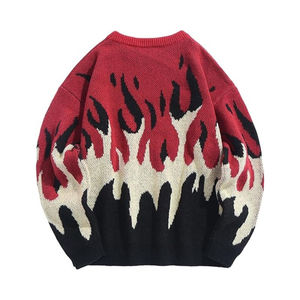 Furry Crew <b>Neck</b> Sweater 2025 <b>Mens</b> Fluffy Mohair Sweater Unique Texture Loose Fit Modern Fashion Wear Perfect for Cold Season - Product Image 3