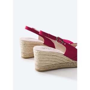 Sandali con zeppa in tela in edizione limitata Llansa - Product Image 6