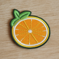 Aangepaste Decoratieve Plak Watermeloen Fruit Borduurpatches