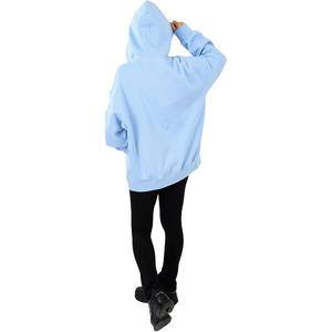 Sudadera con Capucha Extra Grande, 100% Algodón, Estilo Urbano, Diseño Gráfico, Aspecto Vintage Lavado, Logotipo Personalizado, Fabricante OEM/ODM - Product Image 5