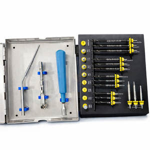 Kit de Cirugía de Implantes Dentales, 27 Piezas, Juego de Instrumentos Quirúrgicos Profesionales de Acero Inoxidable para Procedimientos de Implantología y Injertos Óseos - Product Image 2