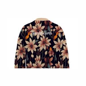 Basics <b>Men</b> Washed Crewneck Sweater Oversized Thick Wool <b>Thermal</b> Design <b>for</b> Casual Fashion Wear Moody floral fleece - Product Image 6