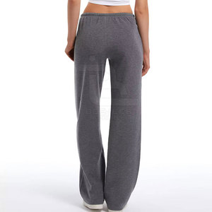 Ropa Mujer Pantalones de chándal acampanados de secado rápido para mujer Pantalones acampanados sostenibles para hombres - Product Image 2