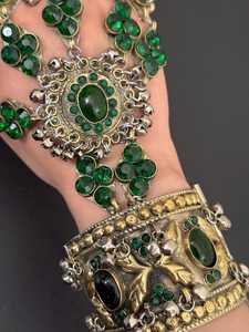 Precios de fábrica, buena calidad, conjuntos de joyería de boda afgana hechos a mano, collar de mujer, pendientes, joyería, conjuntos de boda a bajo precio - Product Image 5