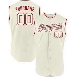 Ensembles de maillots de baseball personnalisés élégants, respirants et légers, en tissu 100 % polyester pour la mode urbaine et le sport - Product Image 2
