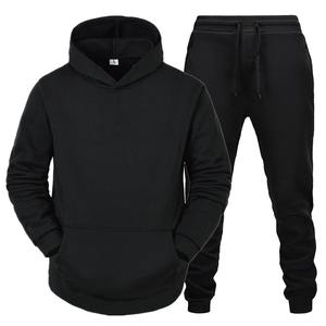 Survêtement empilé unisexe personnalisé ensemble pantalon de survêtement et sweat à capuche fabricant de survêtements évasés coupe-vent pour hommes - Product Image 2