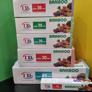 Meilleure vente de film plastique alimentaire en PVC Film d'emballage alimentaire Film d'emballage Nouvelles idées de produits 2025 Maison et cuisine de haute qualité à bas prix - Product Image 1