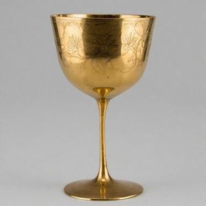 Cáliz de recipiente santo, copa de vino de comunión de latón antiguo, Copa Vintage hecha a mano para iglesia y ceremonias espirituales - Product Image 1