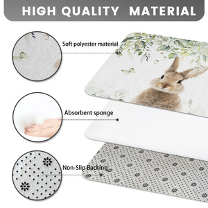 Alfombra Personalizada para Sala de Estar o Dormitorio, Antideslizante, de Poliéster - Product Image 2