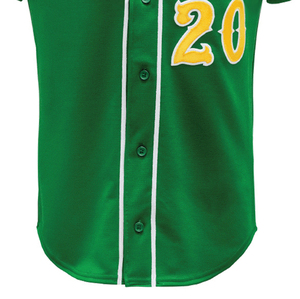 Ensemble de vêtements de sport unisexe de haute qualité logo personnalisé imprimé maillot de baseball nouveau style respirant - Product Image 4