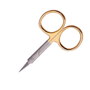 Tijeras para Cutículas de Diseño Personalizado, Doradas, con Punta Afilada de 1 mm, 9.5 cm, Removedor de Piel Muerta - Product Image 4