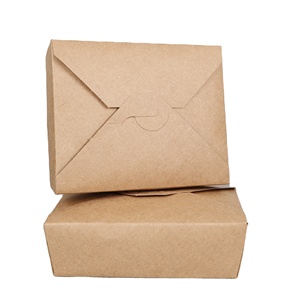 Boîtes en papier pour emballages <span class=keywords><strong>de</strong></span> restauration rapide, vente en gros, personnalisées, vente chaude, style <span class=keywords><strong>KFC</strong></span>, <span class=keywords><strong>poulet</strong></span> frit à la française - Product Image 1