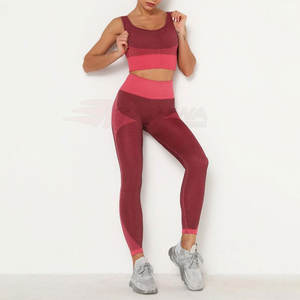 Ensemble de vêtements de sport pour femmes, ensemble de yoga sans couture pour femmes, vêtements de fitness pour femmes, ensemble de yoga pour femmes - Product Image 2