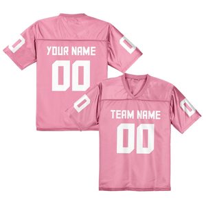 Camiseta de fútbol americano de malla de poliéster personalizada con logo bordado y sublimado, estilo urbano, de corte holgado, la más demandada para venta al por mayor. - Product Image 4