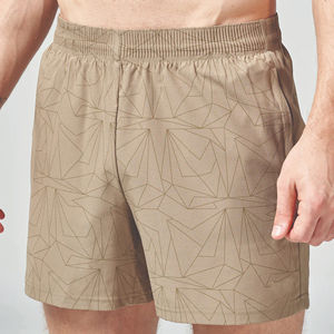 Short en tissu micro de qualité supérieure pour homme, confortable et respirant, tenue décontractée d'été, coupe ample, taille moyenne, style sportif - Product Image 5