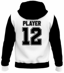 Nouveauté : Sweat-shirts à capuche pour hommes, hiver, personnalisables, écologiques, respirants, 370g, polyester et coton, pour sublimation, directement de l'usine - Product Image 2