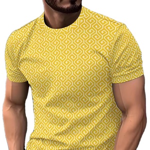 Camiseta de Hombre 100% Algodón, Moderna, Corte Ajustado, Casual, Verano, Secado Rápido, Transpirable, con Logotipo Personalizado - Product Image 1