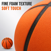 Taille Elite 7 29.5 pouces mousse PU 340g Durable léger doux au toucher faible bruit intérieur de la formation de basket-ball