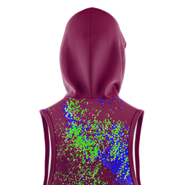 Sweat à capuche en molleton uni sans manches de haute qualité pour hommes Saison d'hiver en relief 3D Workout Fitness Imprimé Techniques brodées - Product Image 5