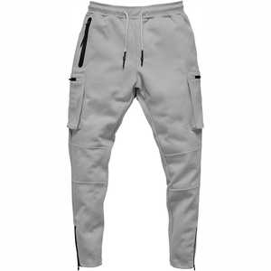 2025 <b>Men's</b> Sportswear Street Style Canvas Casual Breathable Lightweight High Waist <b>Elastic</b> Closure <b>Trouser</b> - Product Image 6
