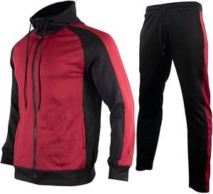 Survêtements d'hiver 100% coton Pakistan pour hommes, style britannique, tendance, hauts et bas de survêtement, coupe régulière, ensemble de jogging - Product Image 5