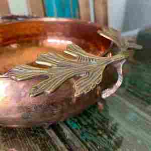 Cuenco de cobre para mascotas más vendido con precio barato, cuenco de cobre martillado hecho a medida, grande, hecho en La India con cuenco de cobre de alta calidad - Product Image 5