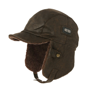 Meilleure qualité vêtements d'hiver unisexe couleurs personnalisées casquettes décontractées en cuir véritable imperméable pour les activités de plein air voyage numérique - Product Image 4