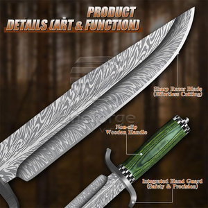 Couteaux de chasse de qualité supérieure en gros, couteaux de chasse à marque privée, couteaux de chasse à prix avantageux - Product Image 3