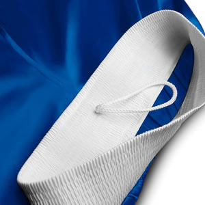 Pantalones cortos de boxeo OEM para hombres con material transpirable de ajuste personalizado para entrenar y luchar opciones de marca de etiqueta privada - Product Image 5